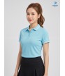Áo thể thao nữ AC-3856 Xanh ngọc phối trắng